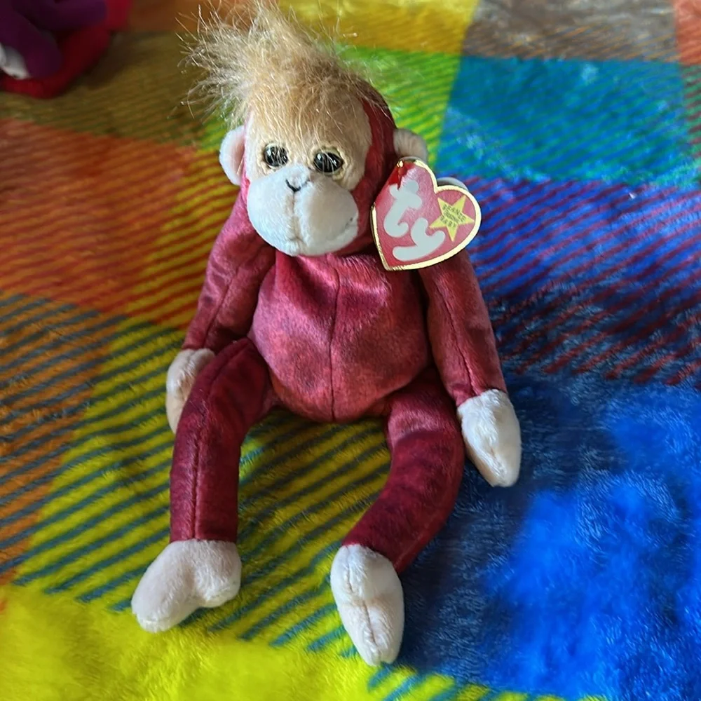 Ty Schweetheart the Monkey Beanie Baby